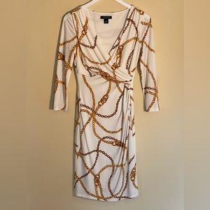 Lauren traditional patterned dress.